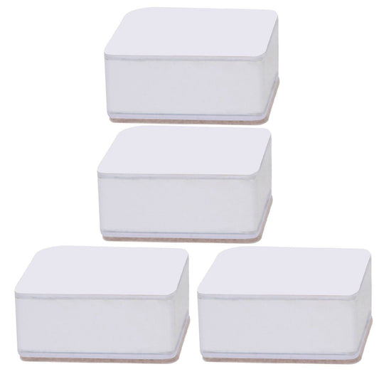 Carbon Steel Furniture Risers Self Adhesive Furniture Lift Anti Slip Low Noise Bed Lifter with Felt Pad for V1294-YM0512-3116220011911