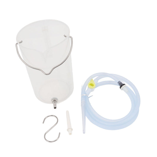 Coffee Enema Bucket 2L Plastic Portable Household Adjustable Flow Enema Set for Constipation Relief V1294-YM0512-3117220252511
