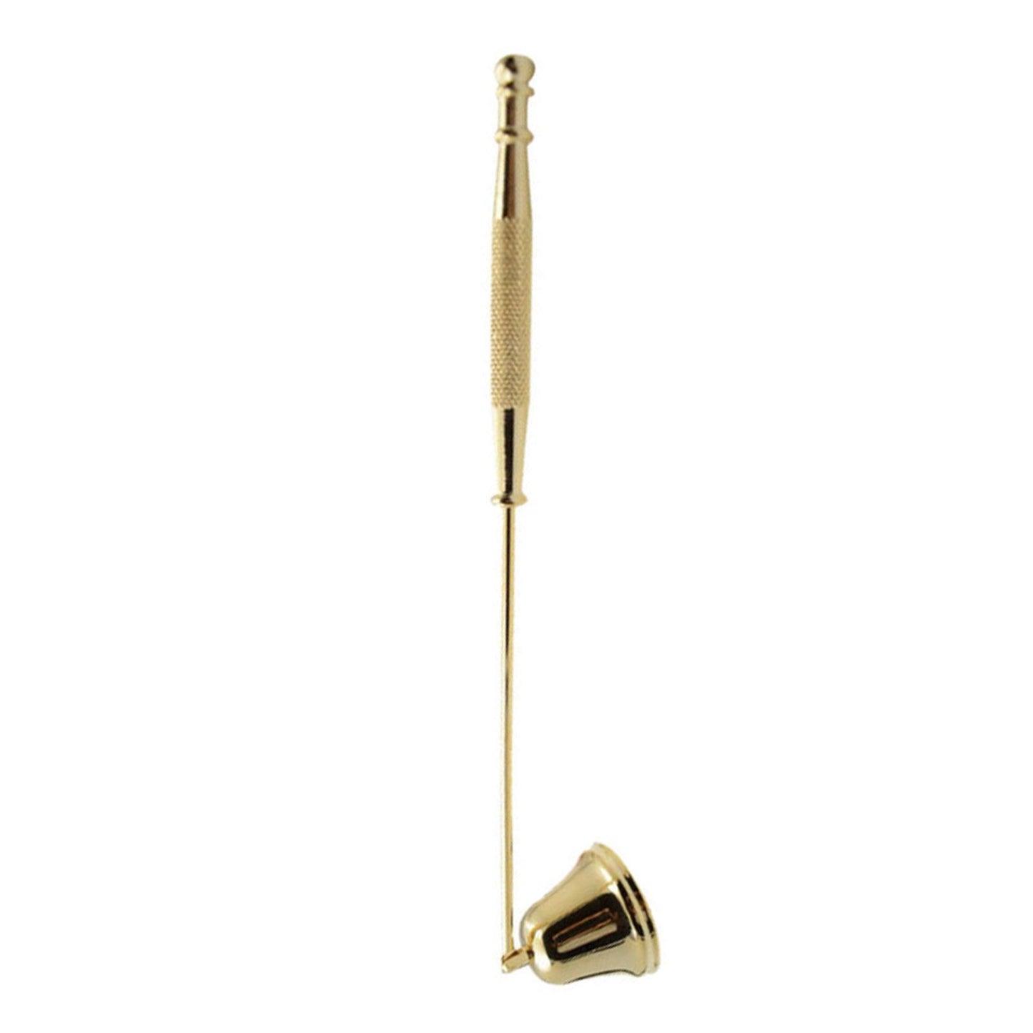 Candle Snuffer Bell Shaped Iron Electroplating Candle Extinguisher for Home Candle Tool Gold V1294-YM0512-3117220262811
