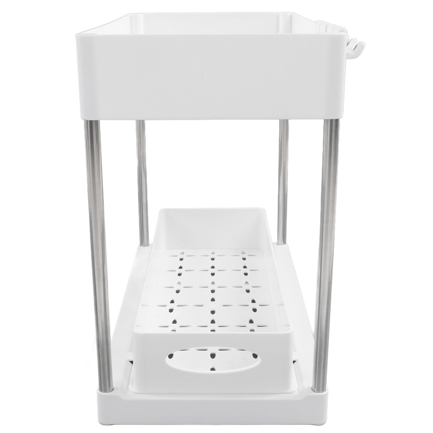 Slide Out Storage Baskets ABS Under Sink Organizer Cabinet Sliding Drawers for Kitchen Bathroom Cosmetic V1294-YM0512-3117220264212