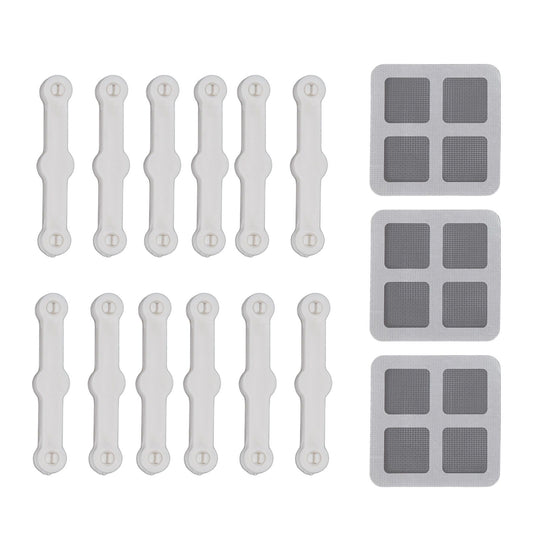12Pcs Screen Window Clips Home Windows Mounting Buckle for Fly Screen Insect Protection V1294-YM0512-3117220268011