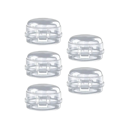 5Pcs Clear Stove Knob Covers Baby Safe Gas Stove Knob Covers Home Kitchen Switch Protection Tool for Infant V1294-YM0512-3118220269811