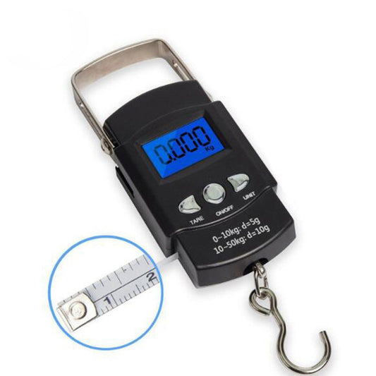 Fishing Scale Portable Compact Clear Display ABS Stainless Steel Convenient Practical Luggage Scale for V1294-YM0512-3118220275711