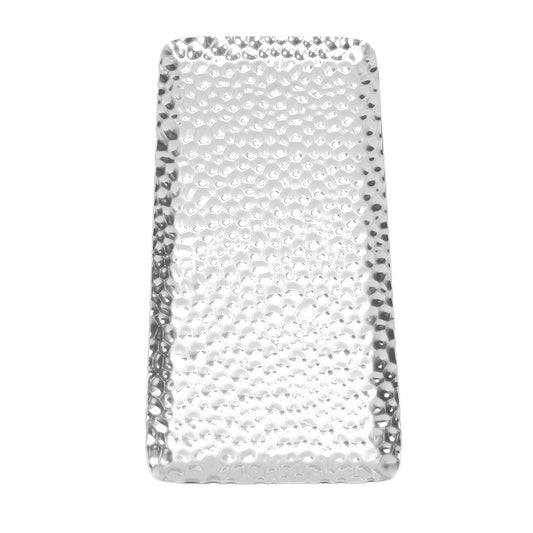 Hammered Tray Exquisite Odorless Stainless Steel Serving Tray for Living Room Bedroom Kitchen Bathroom V1294-YM0512-3118220279011