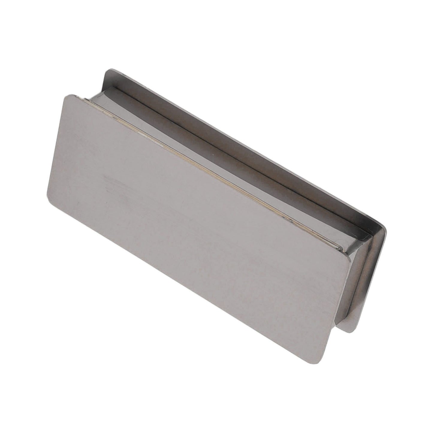 Toothpick Holder Stainless Steel Rectangular Toothpick Holder with Lid for Home Bar Hotel Restaurant Silver V1294-YM0512-3118220282814