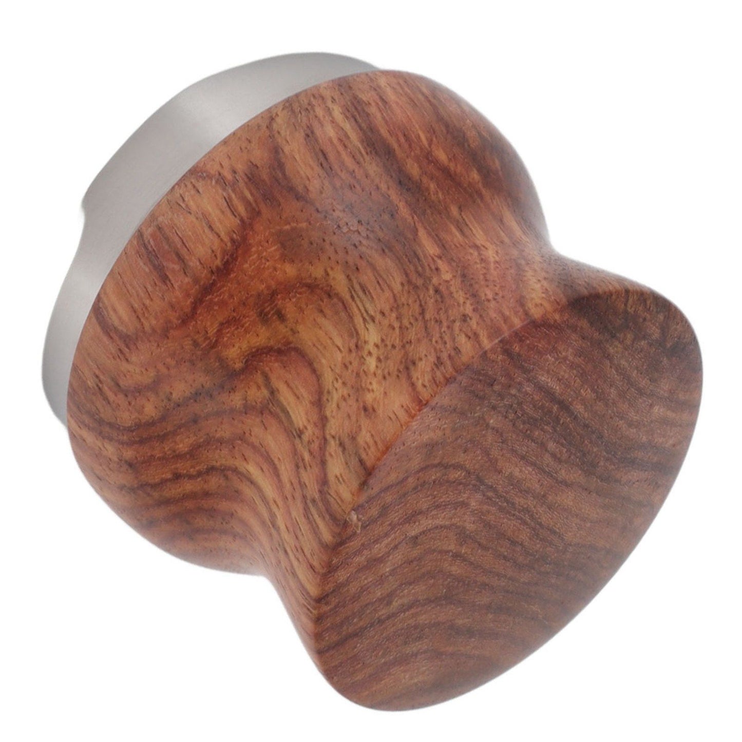Coffee Distributor Stainless Steel Rosewood Coffee Tamper Leveler for Coffee Accessories 58mm / 2.3in V1294-YM0512-3118220283613