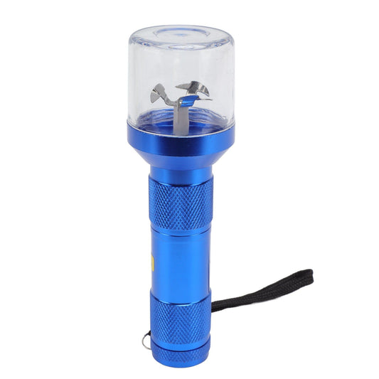 Electric Tobacco Herb Grinder Professional Aluminium Alloy Herb Tabacco Crusher for Herbal Medicine Seasoning V1294-YM0512-3118220293613