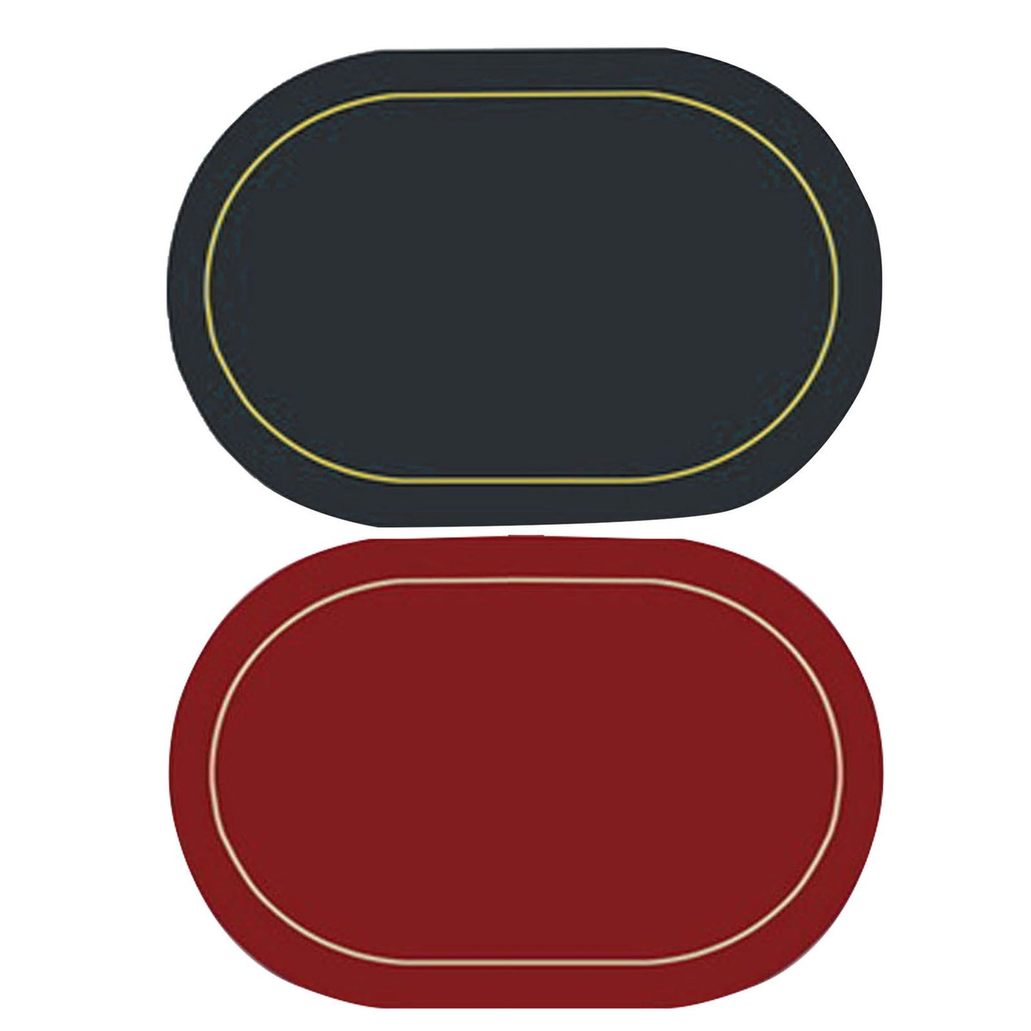 2Pcs Leather Oval Dining Food Mat Oil Proof Insulation Restaurant Table Home Hotel Non Slip Bowl Pad Placemat V1294-YM0512-3118220298211