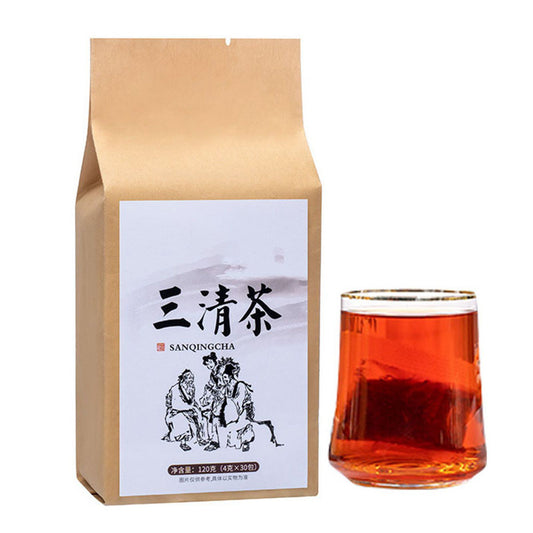 30 Bags Sanqing Tea Independent Packaging 120g 18 Mouth Shelf Life Health Tea Bag for Daily Friends V1294-YM0512-3118220306311