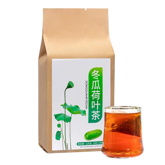 Natural Tea Winter Melon Lotus Leaf Cassia Seed Hawthorn Double Red Rose Licorice Orange Peel Barley 120g 30 V1294-YM0512-3118220306611