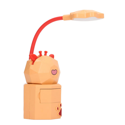 Night Lamp Desk Light LED 5V 3W Gooseneck USB Charging Deer Figurine for Home Table YC-5802 Orange V1294-YM0512-3119220158913