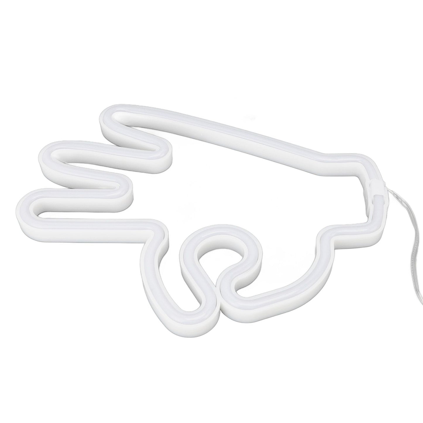 Hand Finger Neon Light OK Shaped LED Neon Sign Battery USB and Battery Powered Wall Decor Light for Home V1294-YM0512-3119220172911