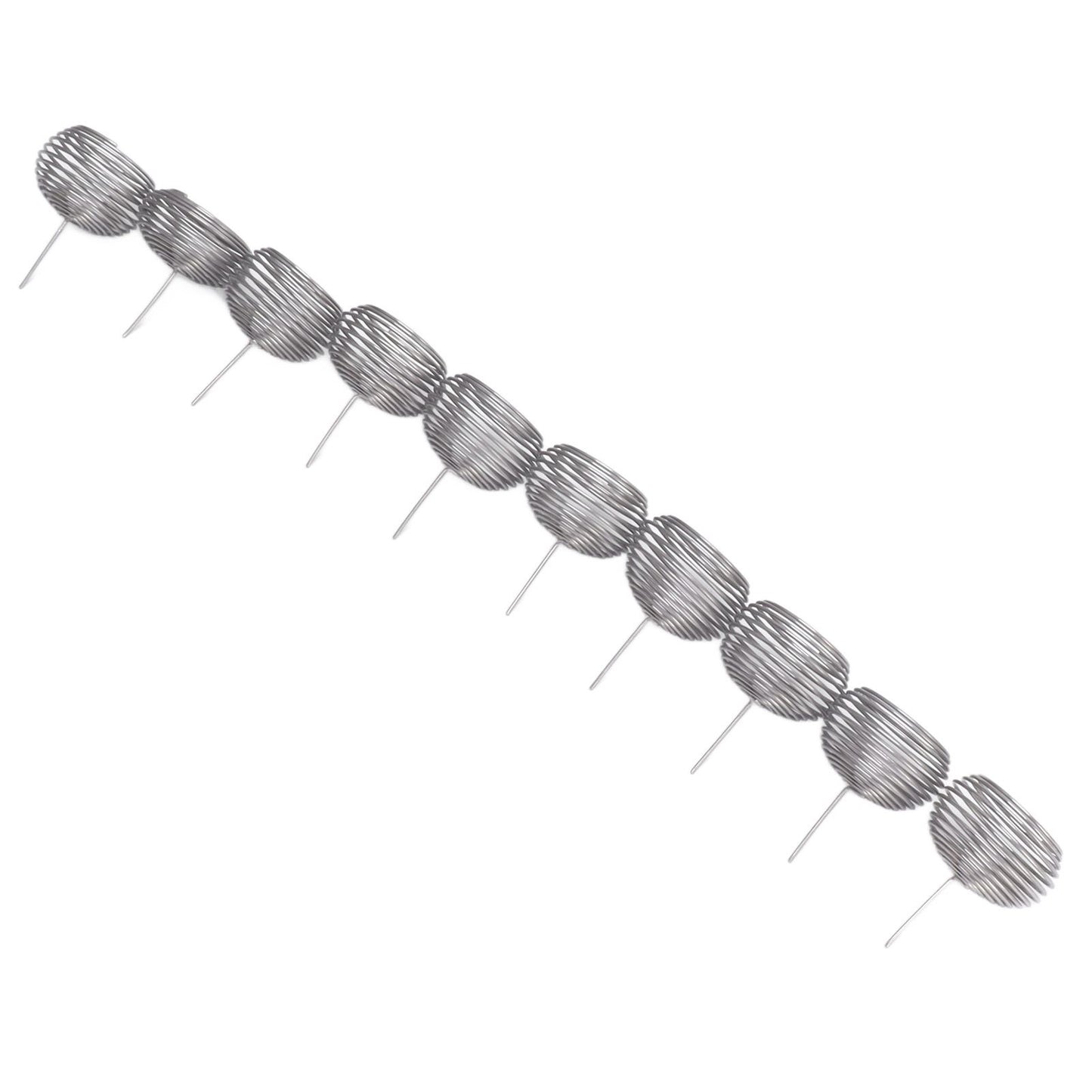 100pcs Bonsai Fertilizer Basket Stainless Steel Spherical Nutrition Box Tools for Succulent Orchid V1294-YM0521-3111230084011