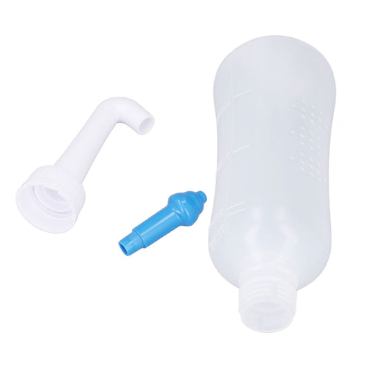 Nose Wash Cleaner 300ml Nasal Nose Wash Bottle for Household Adults Children Cleaning Blue Nose with Five V1294-YM0521-3112230009612
