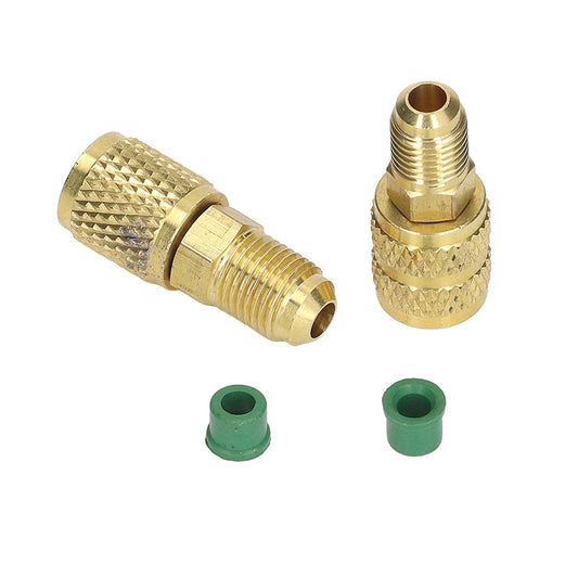 Refrigerant Adapter R22 M1/4SAE X F5/16SAE R410 M5/16SAE X F1/4SAE Copper Swivel Adapter V1294-YM0521-3113230021911