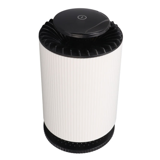 Home Air Purifier Desktop Air Cleaner Small Table Lamp with Filter for Bedroom Office Elegant White V1294-YM0521-3113230076211