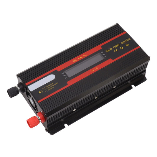 1000W Power Inverter Universal Dual Voltage 12V 24V-220V Car Solar Power Inverter with LCD Display V1294-YM0521-3114230008511