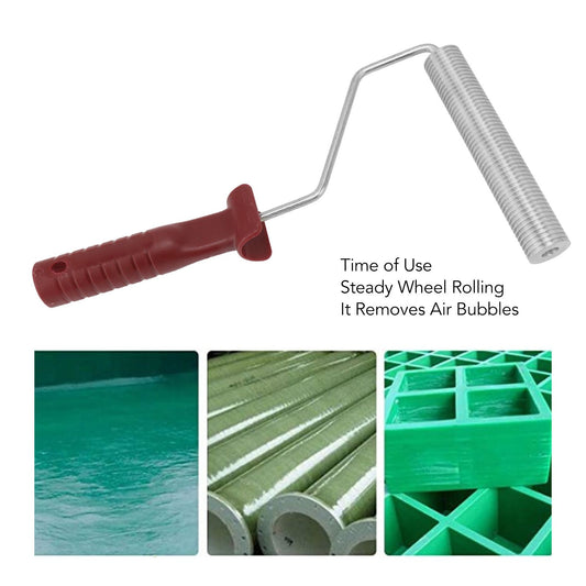 Fiberglass Roller Professional Bubble Remove Roller for Tub Shower Bathtub Boat Repair V1294-YM0521-3114230028111