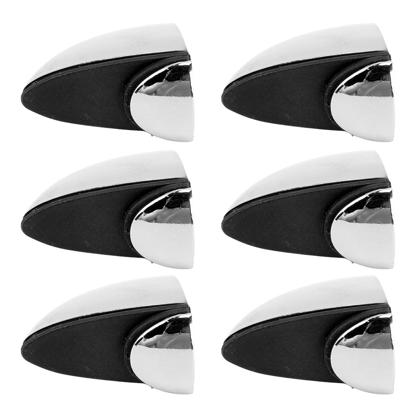 12PCS Glass Partition Clamps Panel Fixing Clip Desk Divider Support Clamp Glossy Finish 1-10mm V1294-YM0521-3114230035811