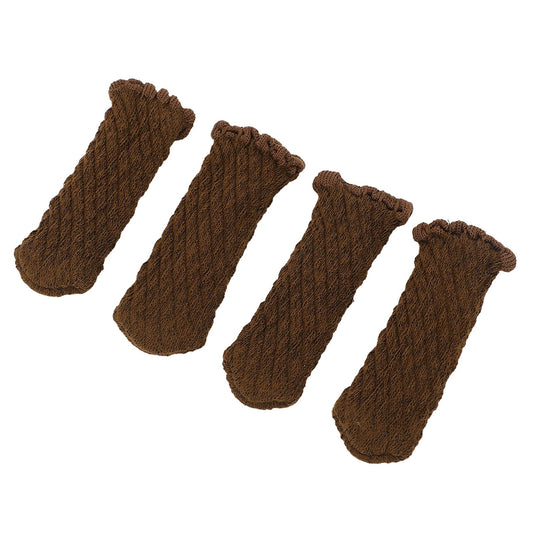 20Pcs Thickened Knitted Table Chair Leg Floor Protectors Covers Furniture Leg Socks for Hardwood Floors V1294-YM0521-3114230041511