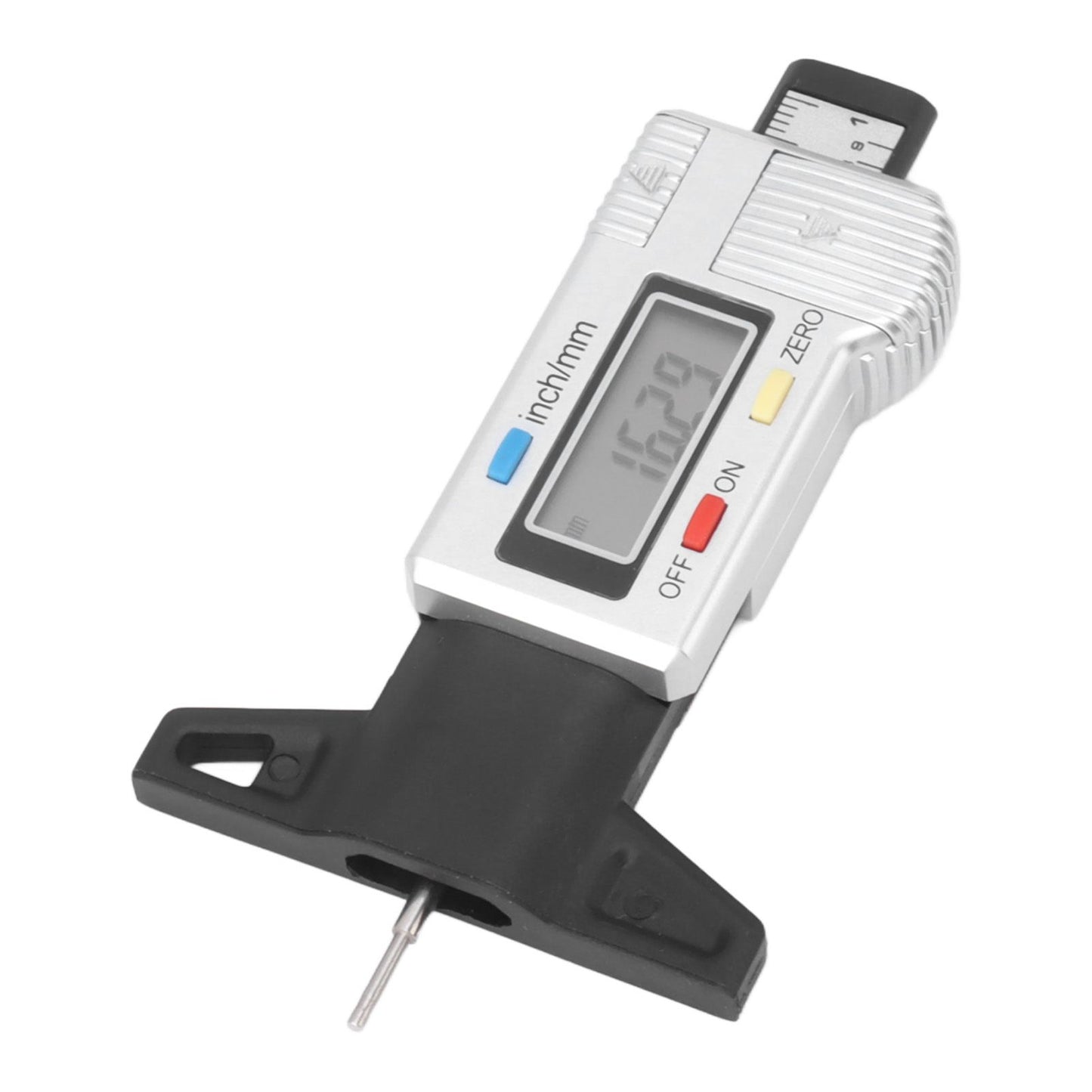 Digital Tire Tread Depth Gauge Tire Tread Depth Measuring Tool 0-25.4mm Range Accurate Reading V1294-YM0521-3114230048711
