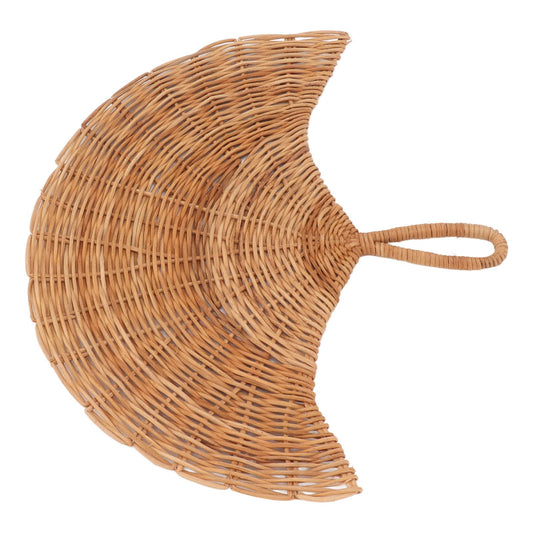 Rattan Fan Wall Decoration Northern Europe Style Woven Hanging Rattan Wall Decoration for Living Room Bedroom V1294-YM0521-3115230026712