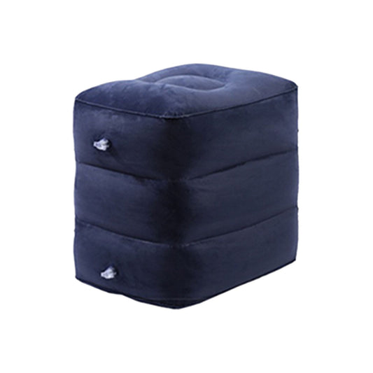 7pcs Inflatable Travel Foot Rest Pillow Height Adjustable 3 Layers Kids Airplane Bed for Airplane Car Bus V1294-YM0521-3116230001011