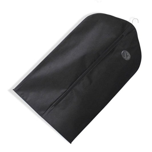 Suit Dust Cover Black Non Woven Fabrics Small Size Hanging Garment Bag for Travel Home V1294-YM0521-3117220292511
