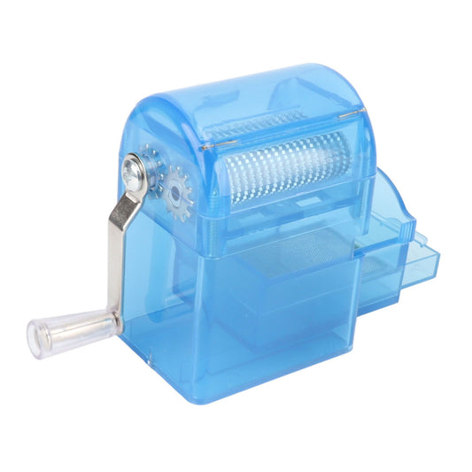 Hand Crank Crusher Tobacco Cutter Portable Smoking Grinder With Tobacco Storage Case Blue V1294-YM0521-3117230004212