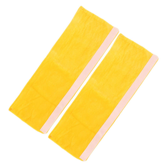 2pcs Refrigerator Door Handle Covers Soft Dustproof Refrigerator Handle Gloves for Kitchen Dining Yellow V1294-YM0521-3117230030911