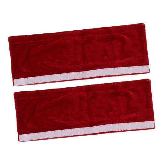 2pcs Refrigerator Door Handle Covers Soft Dustproof Refrigerator Handle Gloves for Kitchen Dining Claret V1294-YM0521-3117230030912