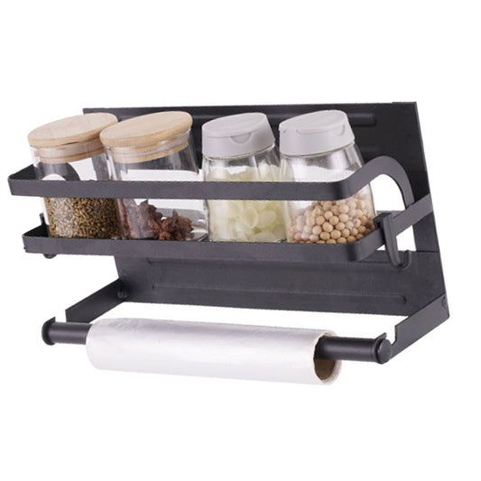 Refrigerator Magnetic Storage Shelf Organizer Strong Magnetic Spice Rack for Refrigerator B Style Single Layer V1294-YM0521-3118220339811