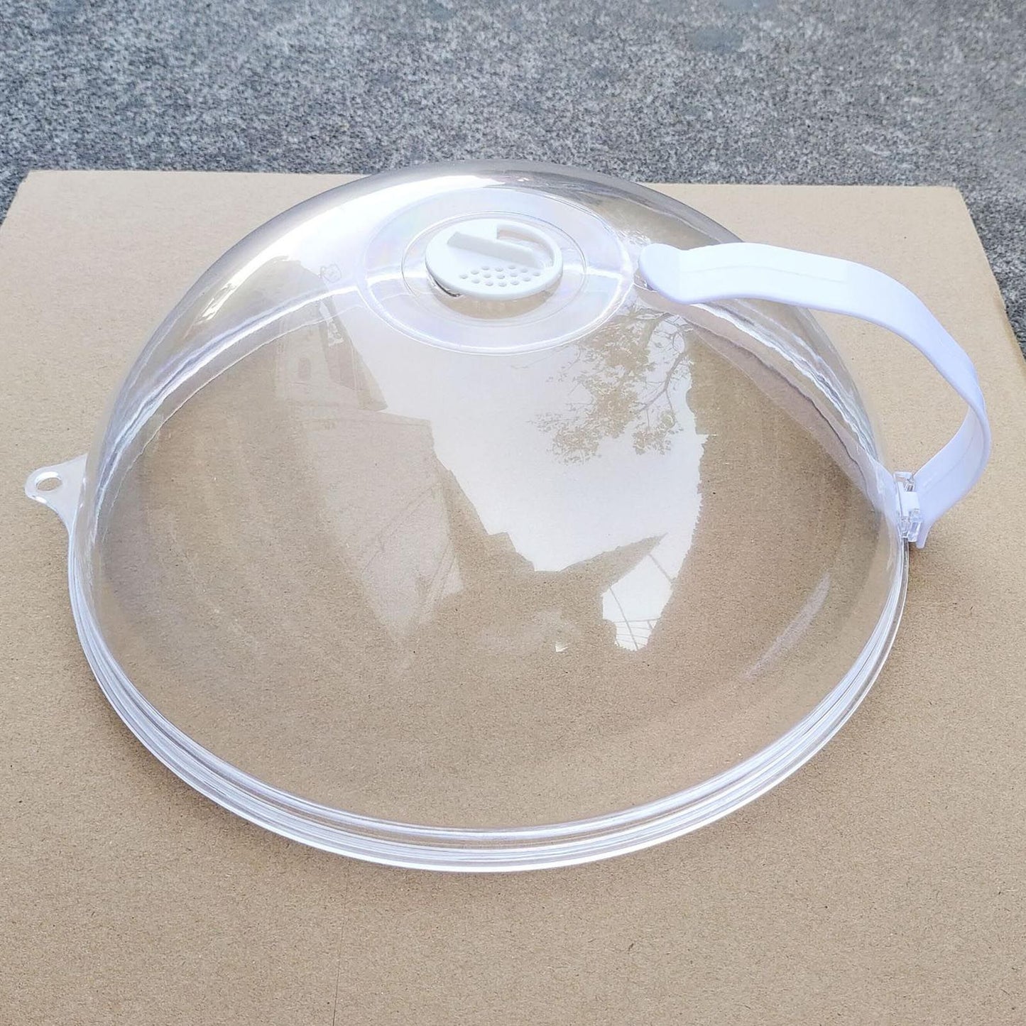 Microwave Oven Splatter Cover High Temperature Resistant Plastic Splash Guard Lid for Kitchen Upgrade Type V1294-YM0521-3118230011111