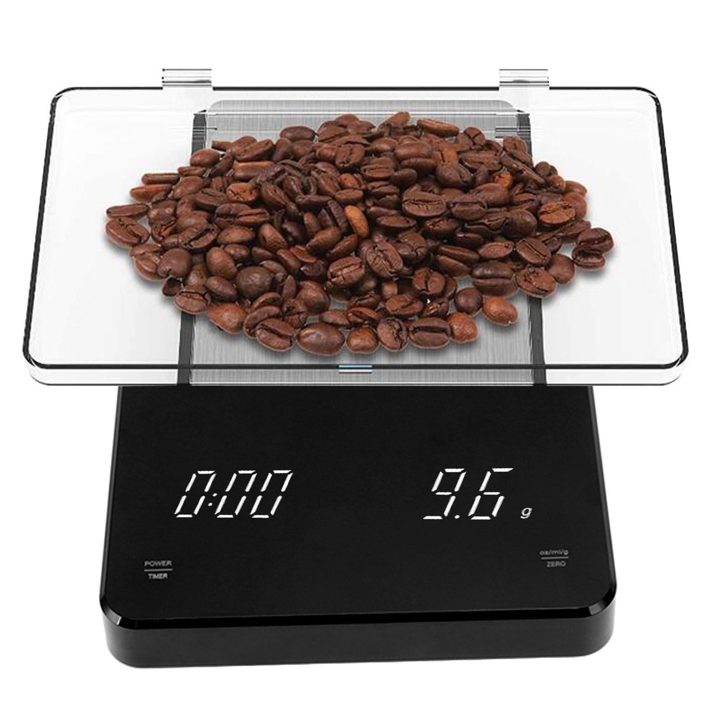 Digital Coffee Scale Beautiful Automatic Zeroing High Accuracy Electronic Coffee Scale with Timer for Home V1294-YM0521-3118230053411