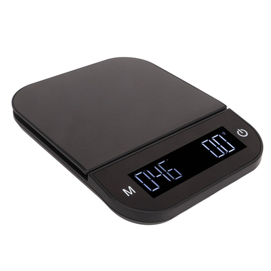 Electric Kitchen Food Scale English Version Peeling PC Function Waterproof Timing Flat Coffee Weighing Scale V1294-YM0521-3118230058611