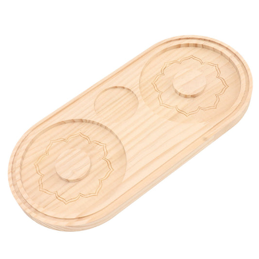 Salt Rimmer Pine Wood Sugar Rimmer Waterproof Holder Bar Tool for Cocktail Margarita B V1294-YM0521-3118230082812
