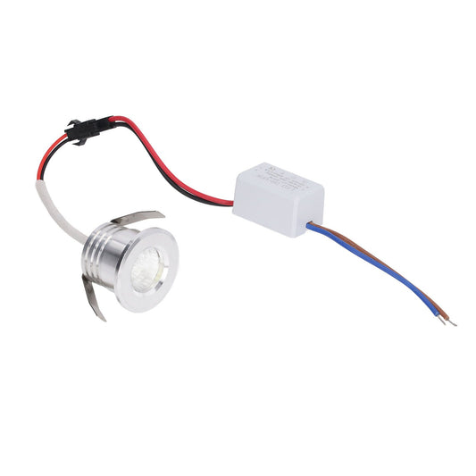 Mini Recessed COB Spotlight Stable Heat Dissipation LED Recessed Ceiling Spotlight 3W Silver Lamp Body V1294-YM0521-3119220191113