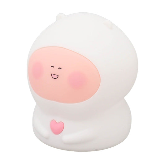 USB Fat Peach Night Tap Lamp with Timing Function Intelligent Colorful Silicone Tap Lamp for Teen Girls V1294-YM0521-3119230022011