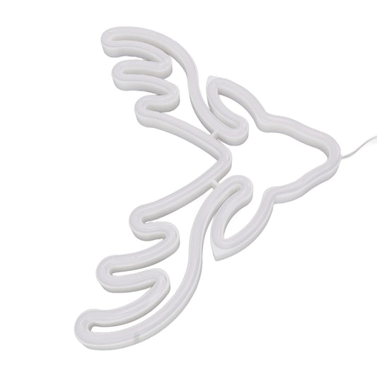 Neon Light LED Sign USB Battery Powered Christmas Holiday Bedroom Wall Decor Ornaments Warm Light V1294-YM0521-3119230024511