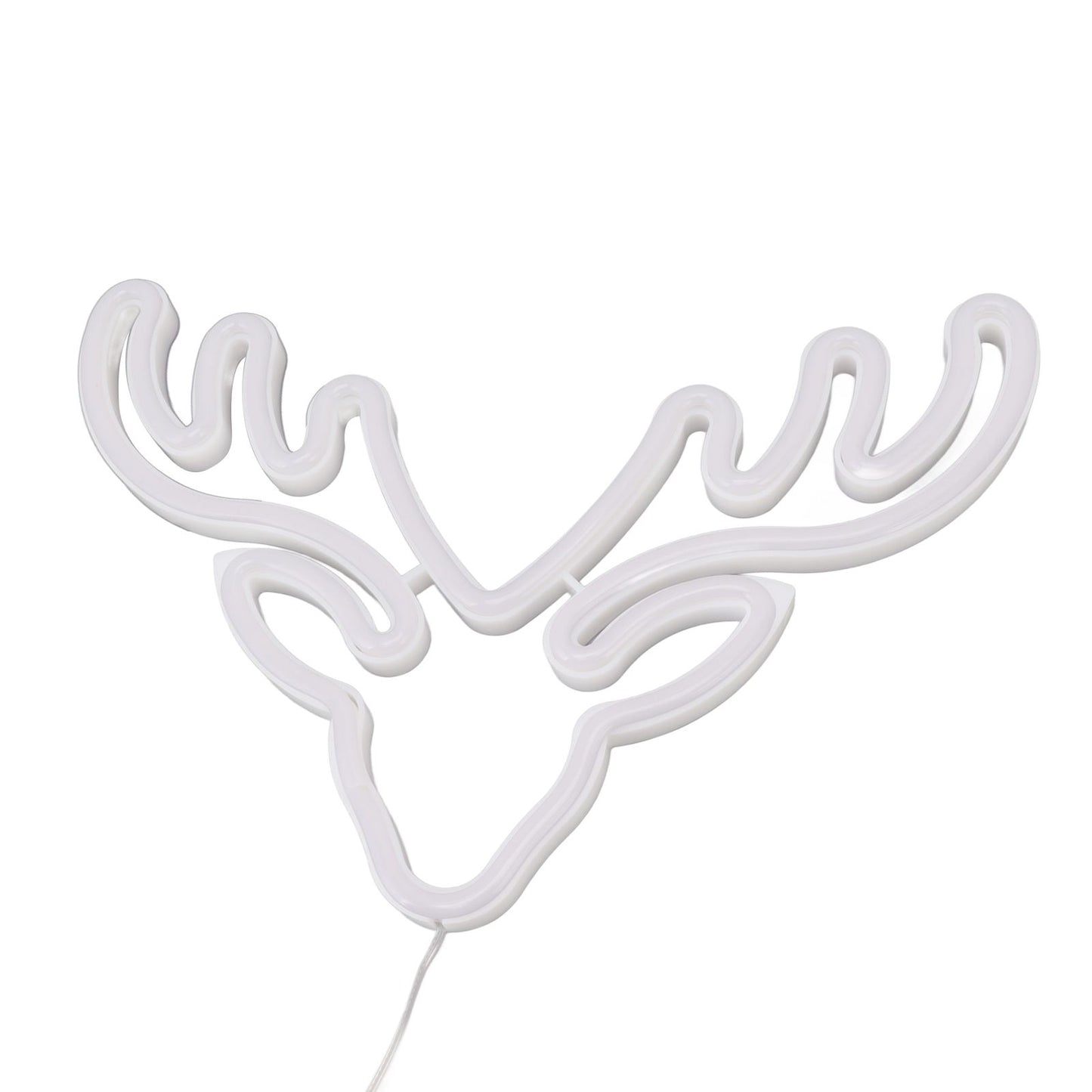 Neon Light LED Sign USB Battery Powered Christmas Holiday Bedroom Wall Decor Ornaments Warm Light V1294-YM0521-3119230024511