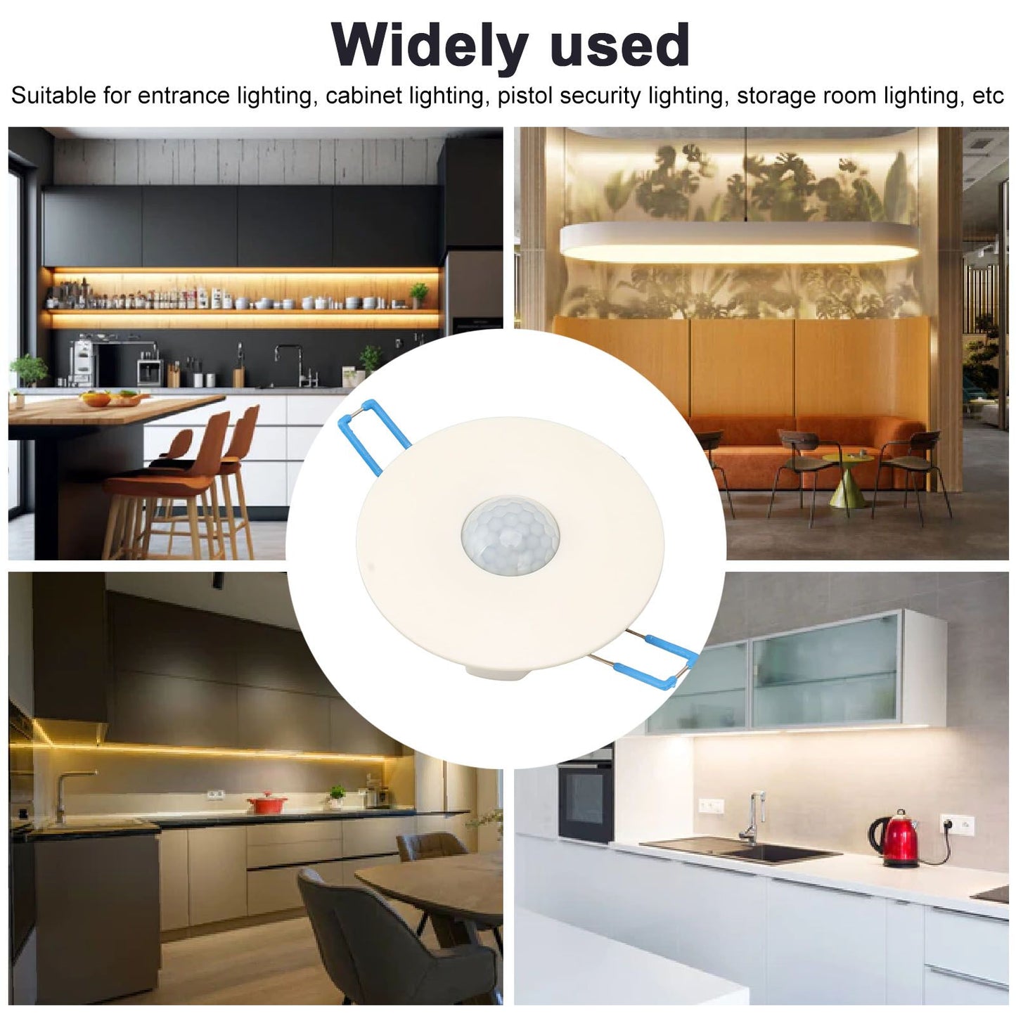 Infrared Sensor Light Switch Professional Ceiling Occupancy Motion Induction Switch for Commercial V1294-YM0521-3119230057611