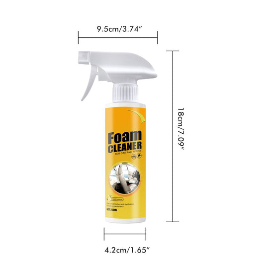 250ml Multi Purpose Foam Cleaner Anti Fading Anti Aging Cleaning Automoive Auto Interior Home Cleaning Foam V1294-YM0523-10317526
