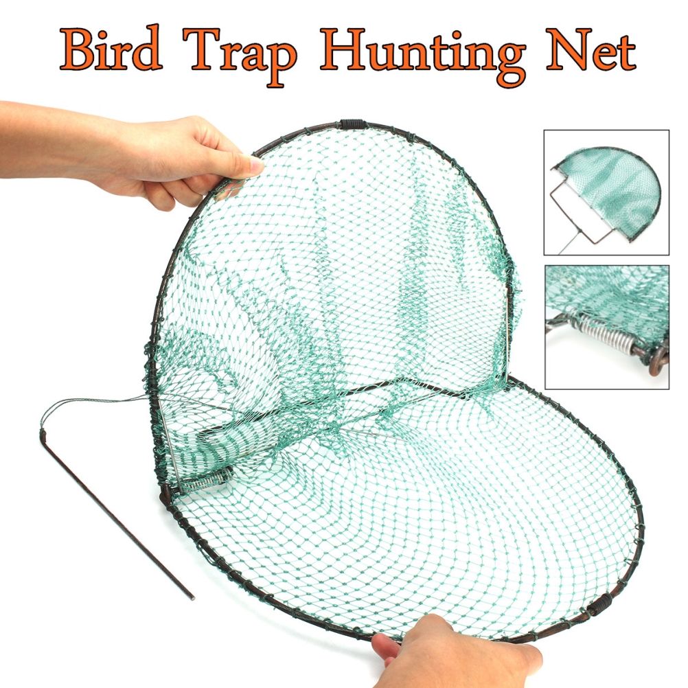 Catching Bird Net Pest Control Humane Live Trap Mesh for Sparrows Pigeons Quail and Birds V1294-YM0523-10341055