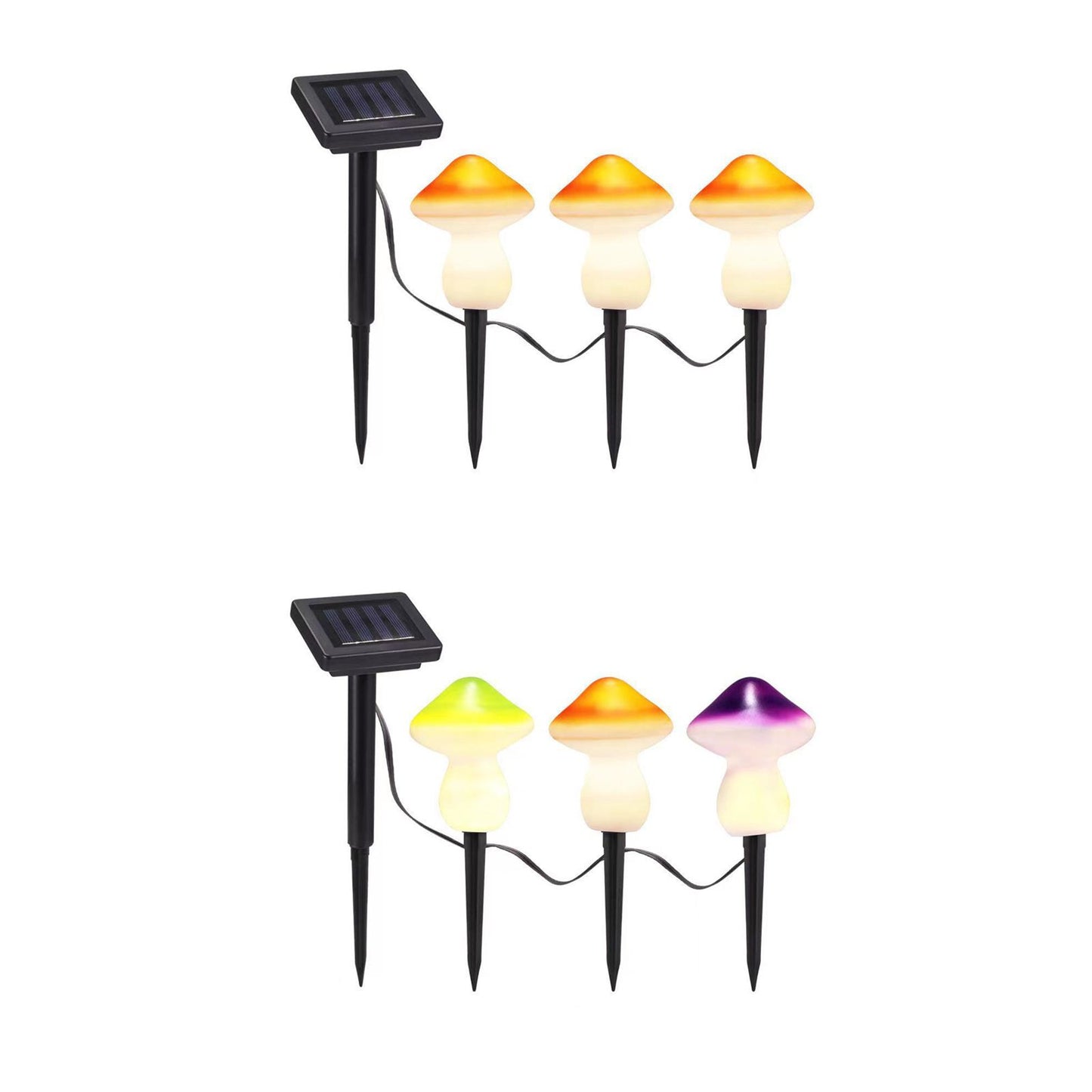 Lawn Garden Mushroom Lights LED Mushroom Lights String Outdoor Decorative Lights V1294-YM0523-220308DJ03-1