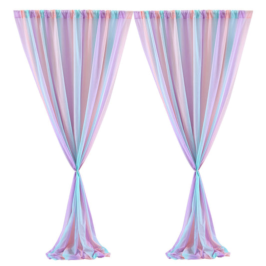 Wedding Arch Draping Fabric Background Decorative Wedding Curtain Wedding Party Props V1294-YM0523-220330LD02-9