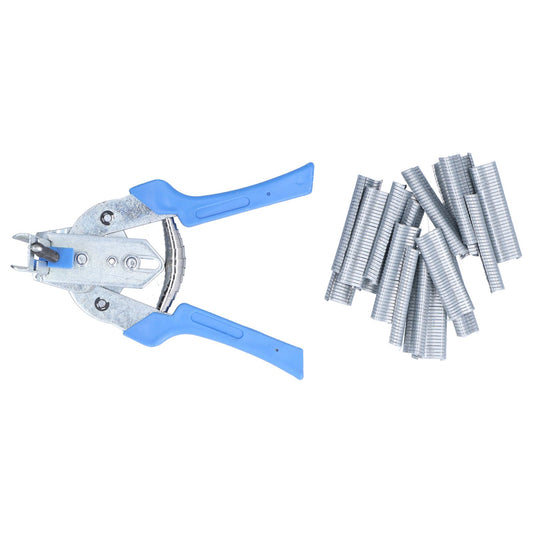 Hog Ring Pliers Kit Semi Automatic Convenient M Nail Pliers for Chicken Cage Pigeon Cage Rabbit Cage Fox Cage V1294-YM0523-3111210355111
