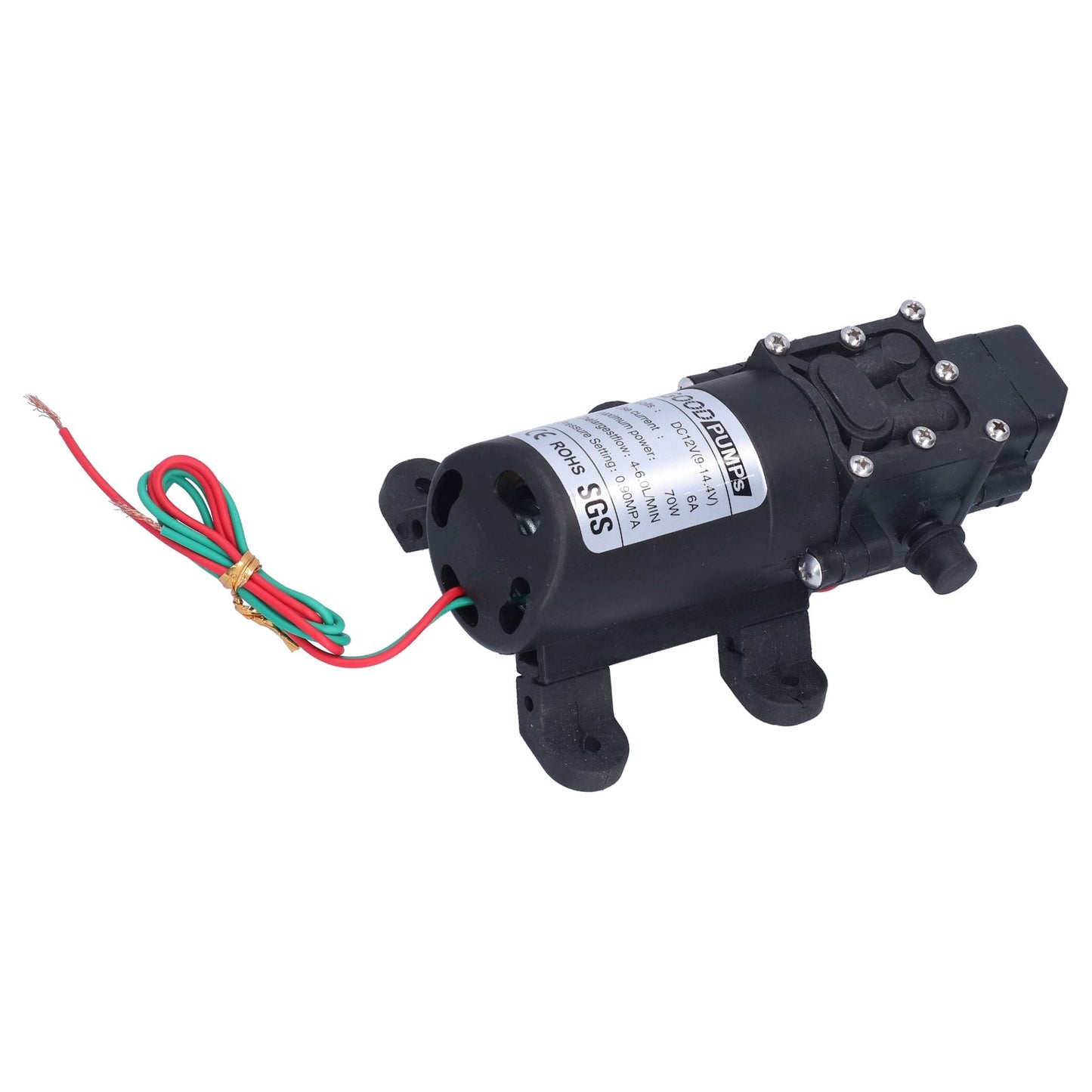 3308 Diaphragm Pump Self Priming Spray Pump for Garden Irrigation Car Washing 12V 70W V1294-YM0523-3111210356911