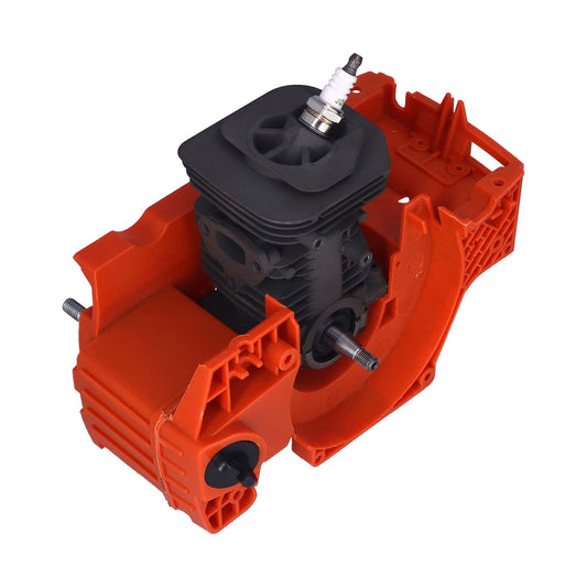 Crankcase Cylinder 40mm Crankcase Cylinder with Spark Plug for Husqvarna 136 137 141 142 Chainsaw 530071991 V1294-YM0523-3111210364511