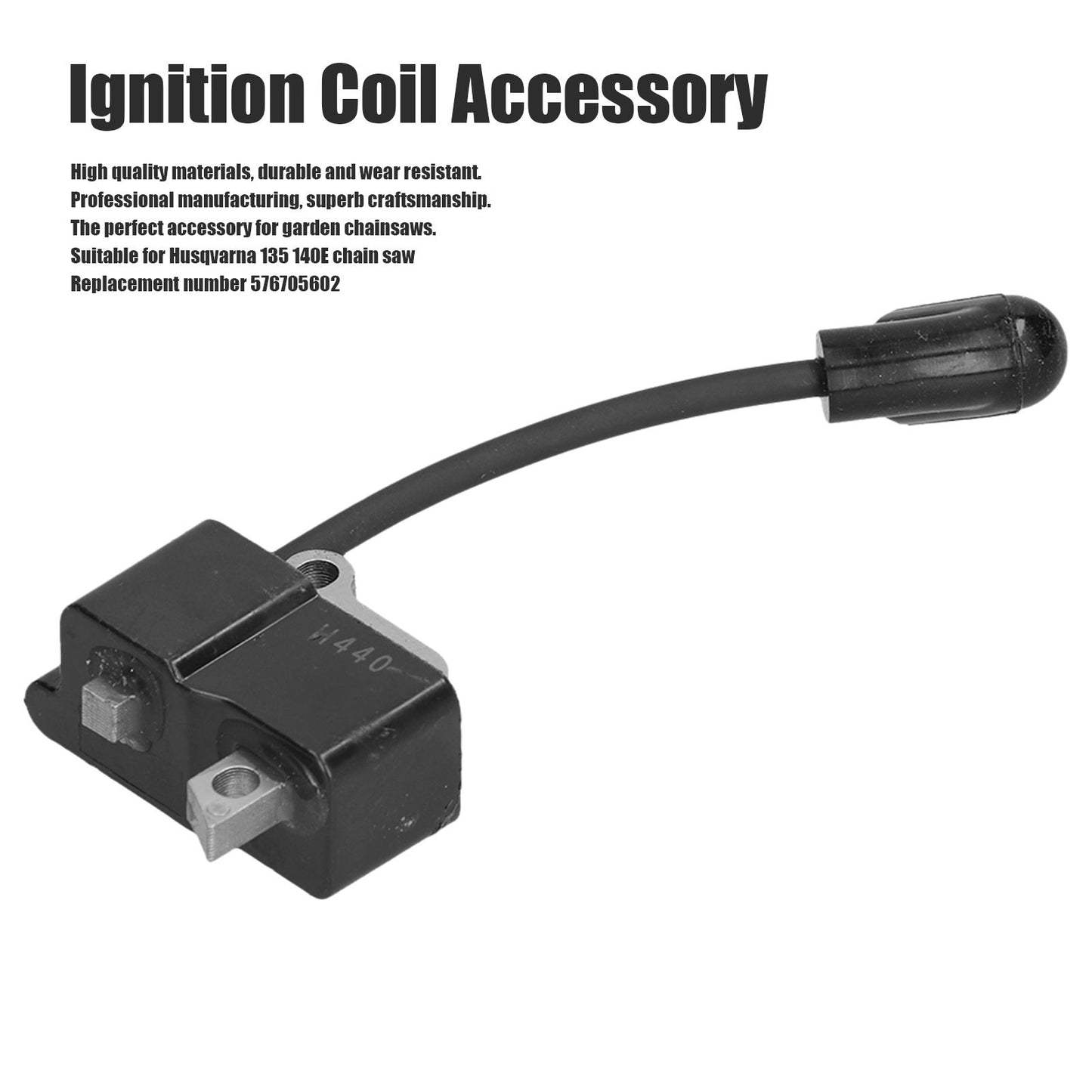 Ignition Coil Module Chain Saw Accessory for Husqvarna 135 140E 576705602 Replacement Parts V1294-YM0523-3111210406811