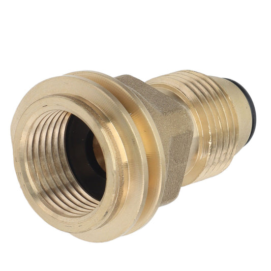 G1/2 Female Thread Propane Tank Adapter Brass Airtight Connection Gas Furnace Conversion Connector V1294-YM0523-3111210413711